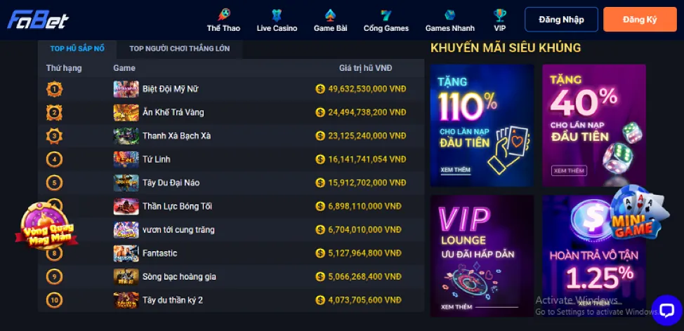 Cập nhật game mới nhất OK3865